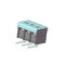 1*3P 7.62 Barrier Terminal Block Connector C Type With DIP=6.3 PA66 BlacK SN Plated
