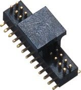 Un connettore maschio 1.0mm SMT PA9T WCON di 26 Pin si raddoppia intestazione di fila per la macchina fotografica digitale