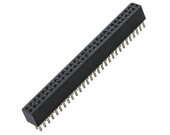IMMERSIONE femminile H=3.8mm L=6.0mm di Pin Header 2*30P del giro di WCON 1.27mm Michined