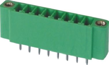 Connettore diritto Pluggable maschio 3.5mm 8P dei blocchetti terminali della IMMERSIONE PA66 con l'orecchio