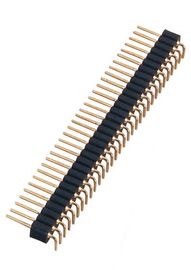 IMMERSIONE di WCON 2.00mm 90° intorno a colore 1*32P H=2.8mm L=11.8mm di Pin Header Single Row Black