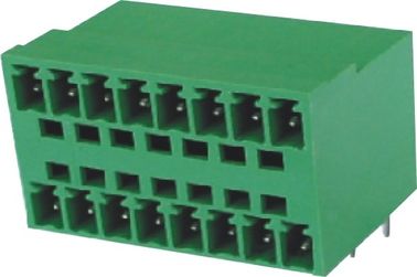 Perno Pluggable maschio 16 90°DIP PA66 del connettore 3.5mm dei blocchetti terminali