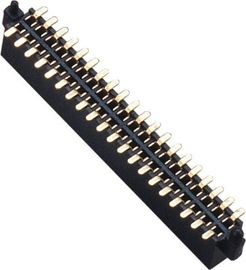 Femmina di WCON intestazione doppia 1.0AMP di Pin di SMT di fila dell'intestazione di Pin di 1,27 millimetri