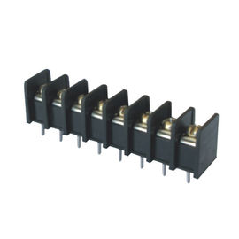 i blocchetti terminali di 7.62mm scelgono l'ottone placcato Sn del nero 25%GF UL94V-0 di fila PA66