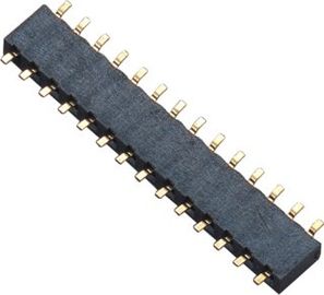 lega per saldatura femminile W=7.3 del bronzo fosforoso del nero del connettore PA9T dell'intestazione di 2.0mm
