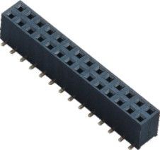 bronzo fosforoso d'ottone femminile 3.0AMP del connettore PA9T dell'intestazione di 2.54mm