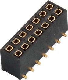 Passo femminile 1000V AC/DC 3.0AMP dell'intestazione 2,54 della trasmissione corrente del segnale