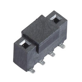 bronzo di hosphor di SMT 4P di fila del connettore femminile dell'intestazione di 3.96mm singolo ampiamente usato nell'elettronica