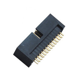 tensione di Withstand diritta del connettore dell'intestazione della scatola del bordo del PWB dell'inserzione di 2.54mm 500V AC/DC