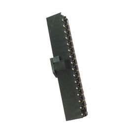 Tipo doppio flash ROHS di SMT dell'oro di fila H=7.1 del passo femminile dell'intestazione 2,54