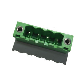 5,08 verde maschio ROHS dell'angolo retto PA66 del connettore Pluggable dei blocchetti terminali