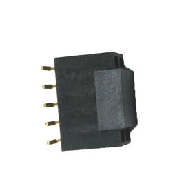 Y scrive il tipo a macchina femminile flash ROHS di SMT del passo dell'intestazione 2,54 dell'oro del nero di PA9T