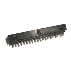 Flash dell'intestazione 14P H=6.4 Sel.Gold della scatola del nero 2,00 di PA9T/Sn diritti ROHS