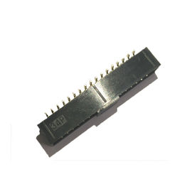 tipo PA9T di SMT del connettore dell'intestazione della scatola del passo di 34P 2.54mm con il flash dell'oro del CAPPUCCIO