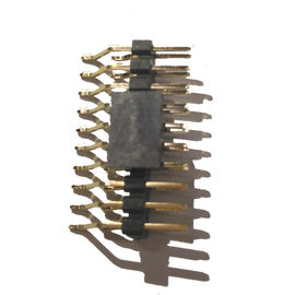 Angolo retto di destra del maschio del connettore dell'intestazione di 2 Pin/tipo PA9T di SMT con la POSTA/CAPPUCCIO