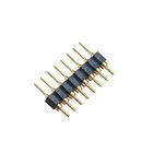 WCON 2.54mm Pin Connector Straight rotondo 1 * flash H 3,0 L 11,96 ROHS nero dell'oro 40P