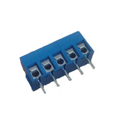 Euro 2P blocchetto terminali ad angolo retto di H=8.4 3.81mm PBT ROHS placcato SN blu