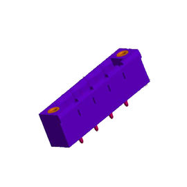 7,62 il verde diritto maschio Pluggable PA66 L=14.0/3.9 del blocchetto terminali chiude il tipo