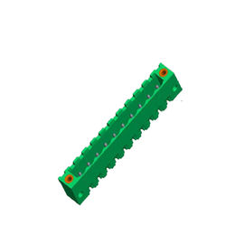 Alimentazione Pluggable PA66 attraverso il blocchetto terminali con la serratura 5.08mm per il cavo del collegamento