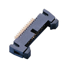 imballaggio ad angolo retto del tubo dell'intestazione dell'espulsore dell'intestazione 1.27mm del fermo del nero UL94V-0 di 40P PA9T breve
