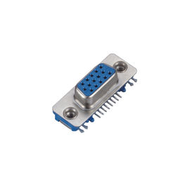 PA66 15 bronzo fosforoso femminile del connettore del sottomarino di Pin D esile con il logo ROHS di WCON