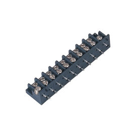 i blocchetti terminali di 7.62mm scelgono l'ottone placcato Sn del nero 25%GF UL94V-0 di fila PA66