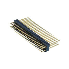 Ottone H=2.54 della IMMERSIONE PA9T della plastica 180° del doppio del connettore dell'intestazione del PWB di WCON 1.27*2.54mm