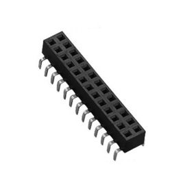connettore di perno femminile di resistenza di ossidazione della connessione della batteria del PWB dell'intestazione 2.54Pitch 15