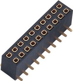 bronzo di hosphor di SMT 4P di fila del connettore femminile dell'intestazione di 3.96mm singolo ampiamente usato nell'elettronica