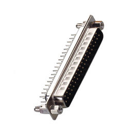Il connettore PBT del sottomarino del maschio D di 15 PIN si raddoppia tipo ottone della IMMERSIONE di fila 180°