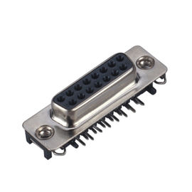 Tipo 15 blu di WCON D del connettore di perno 25mΩ Max Contact Resistance 500V AC/DC/nero
