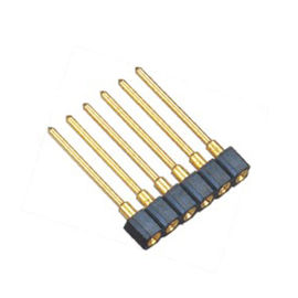WCON 2,54 millimetri del passo del giro di Pin Header Double Row H=3.0 di colore ROHS del nero