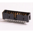 Tipo il nero diritto ROHS UL94V-0 di misura di stampa del passo PBT del connettore 2.54mm dell'intestazione della scatola