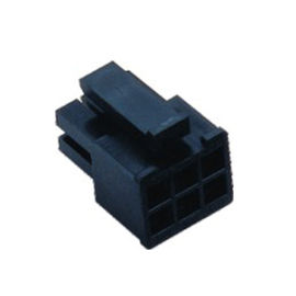 cavo doppio del fermaglio di cinghia dell'alloggio di fila di 3.0mm per imbarcarsi sul nero automobilistico dei connettori elettrici LCP