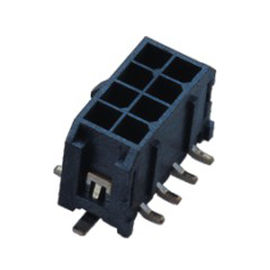 cavo doppio del fermaglio di cinghia dell'alloggio di fila di 3.0mm per imbarcarsi sul nero automobilistico dei connettori elettrici LCP