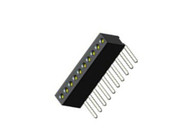 intestazione femminile di Pin del giro del connettore ad angolo retto della IMMERSIONE 1*15P WCON di 1.27mm