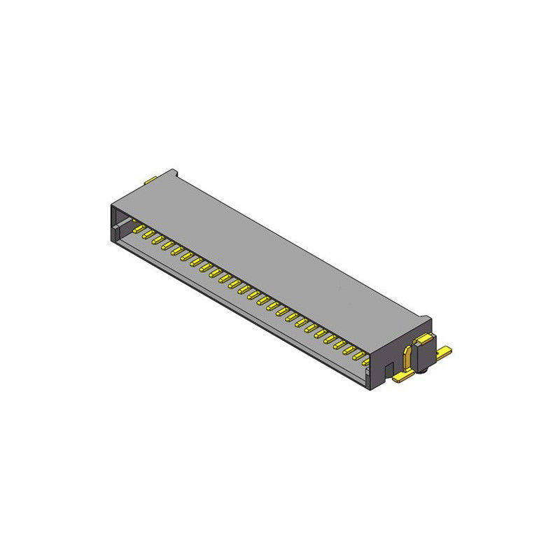 Tipo Sn di SMT dell'angolo retto di WCON del nero di LCP sopra il bordo maschio del Ni 1.27mm per imbarcarsi su SDC