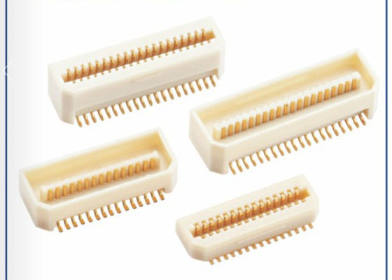 Passo del bronzo fosforoso 0.8mm di Polyestor 4 Pin Board To Board Connector
