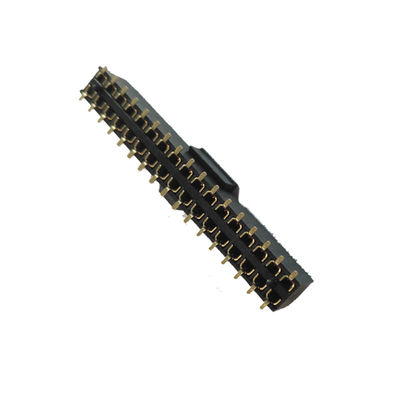 Tipo flash ROHS di SMT dell'oro di fila H=7.1 del passo di Pin Header Connector Female 2,54 doppio